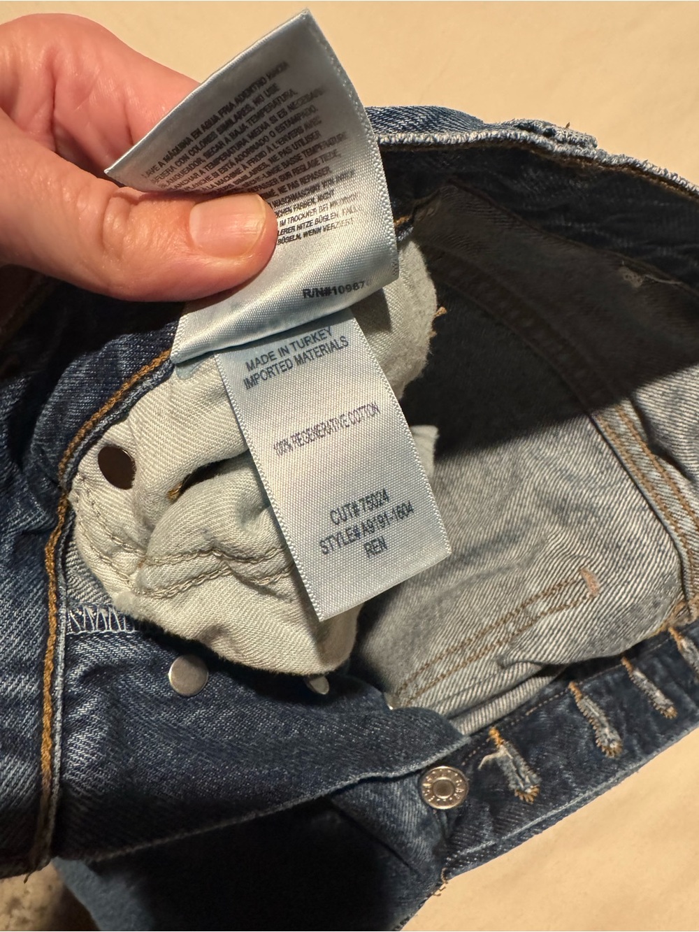 Agolde Ren jeans in Control - Picture 7 of 7